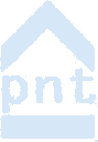 PNT logo in white